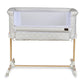 Quax Co-sleeper Side-By-Side Crib - Natural - Clay