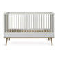 Quax Flow Convertible Cot Bed - 140 x 70 cm - White