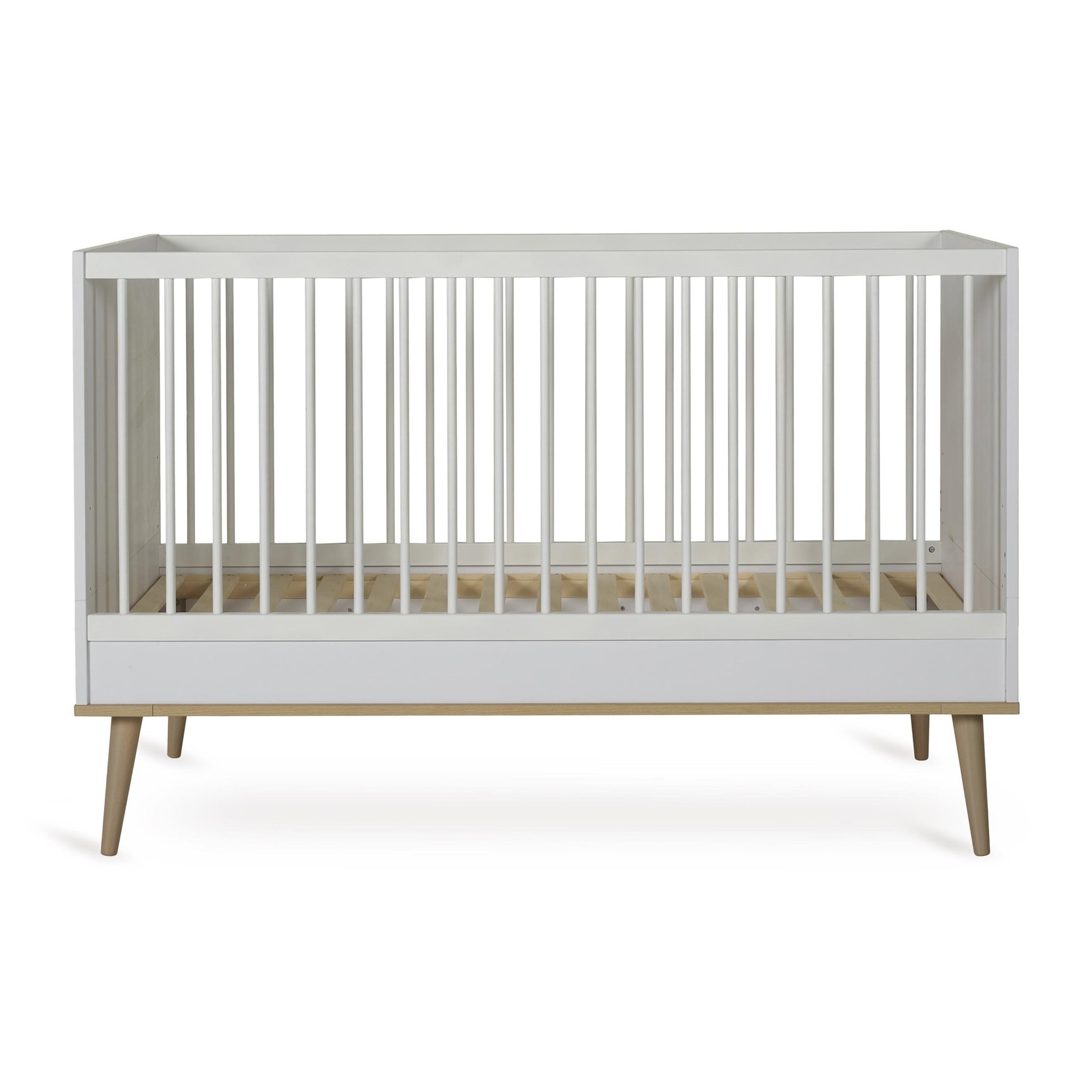 Quax Flow Convertible Cot Bed - 140 x 70 cm - White