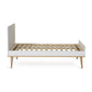 Quax Flow Convertible Cot Bed - 140 x 70 cm - White