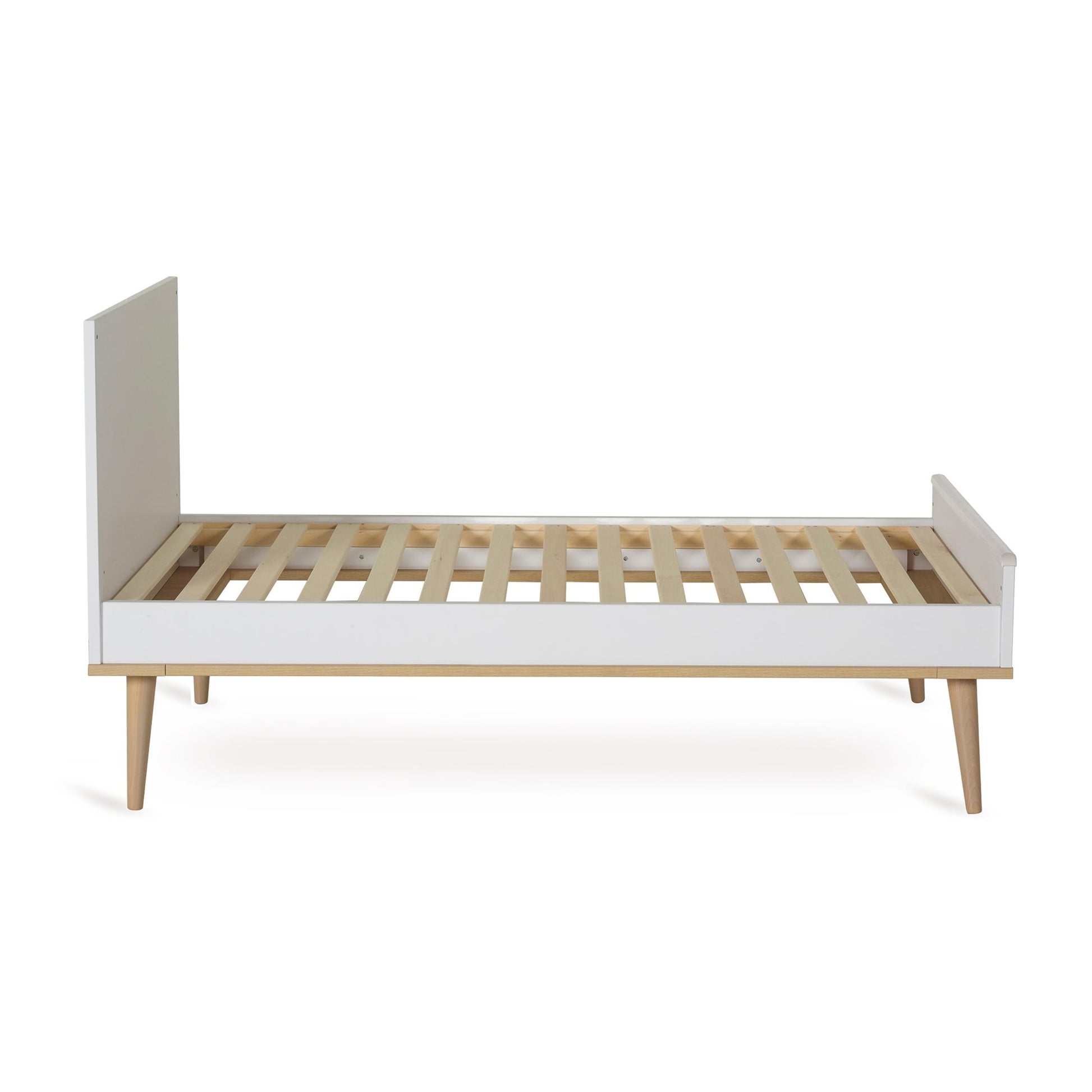 Quax Flow Convertible Cot Bed - 140 x 70 cm - White