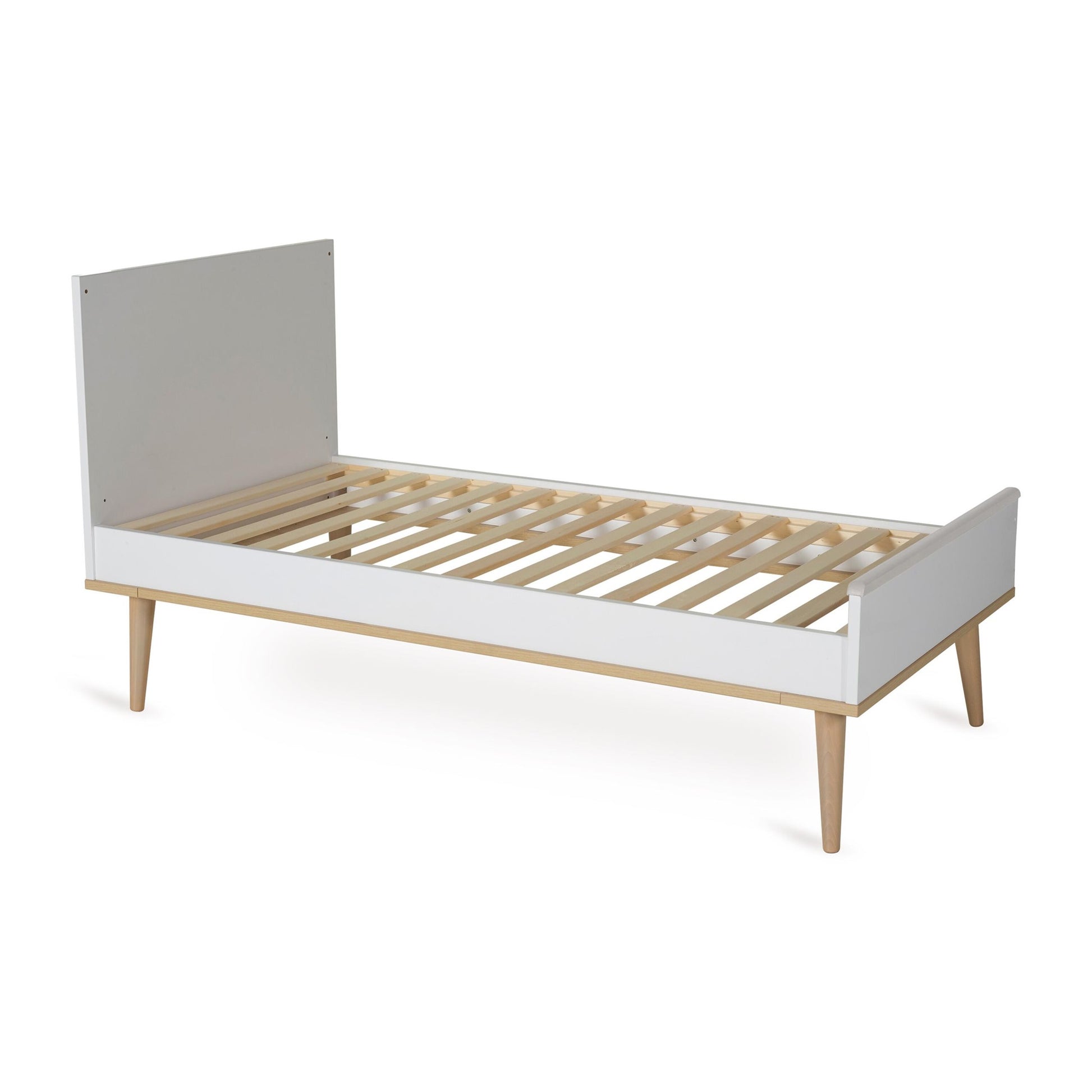 Quax Flow Convertible Cot Bed - 140 x 70 cm - White