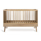 Quax Flow Convertible Cot Bed - 140 x 70 cm - Honey Ash