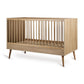 Quax Flow Convertible Cot Bed - 140 x 70 cm - Honey Ash