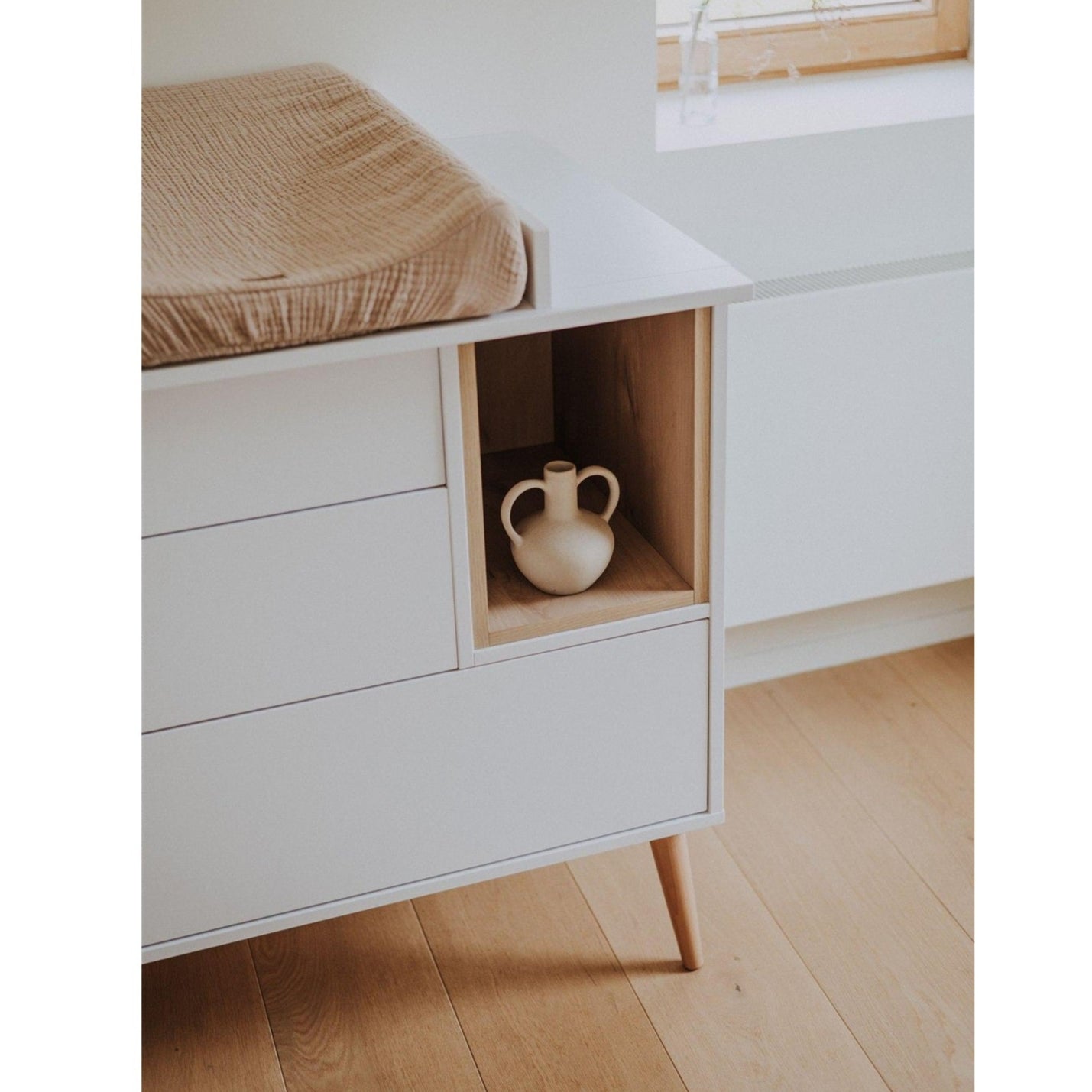 Quax Cocoon Dresser - Ice White