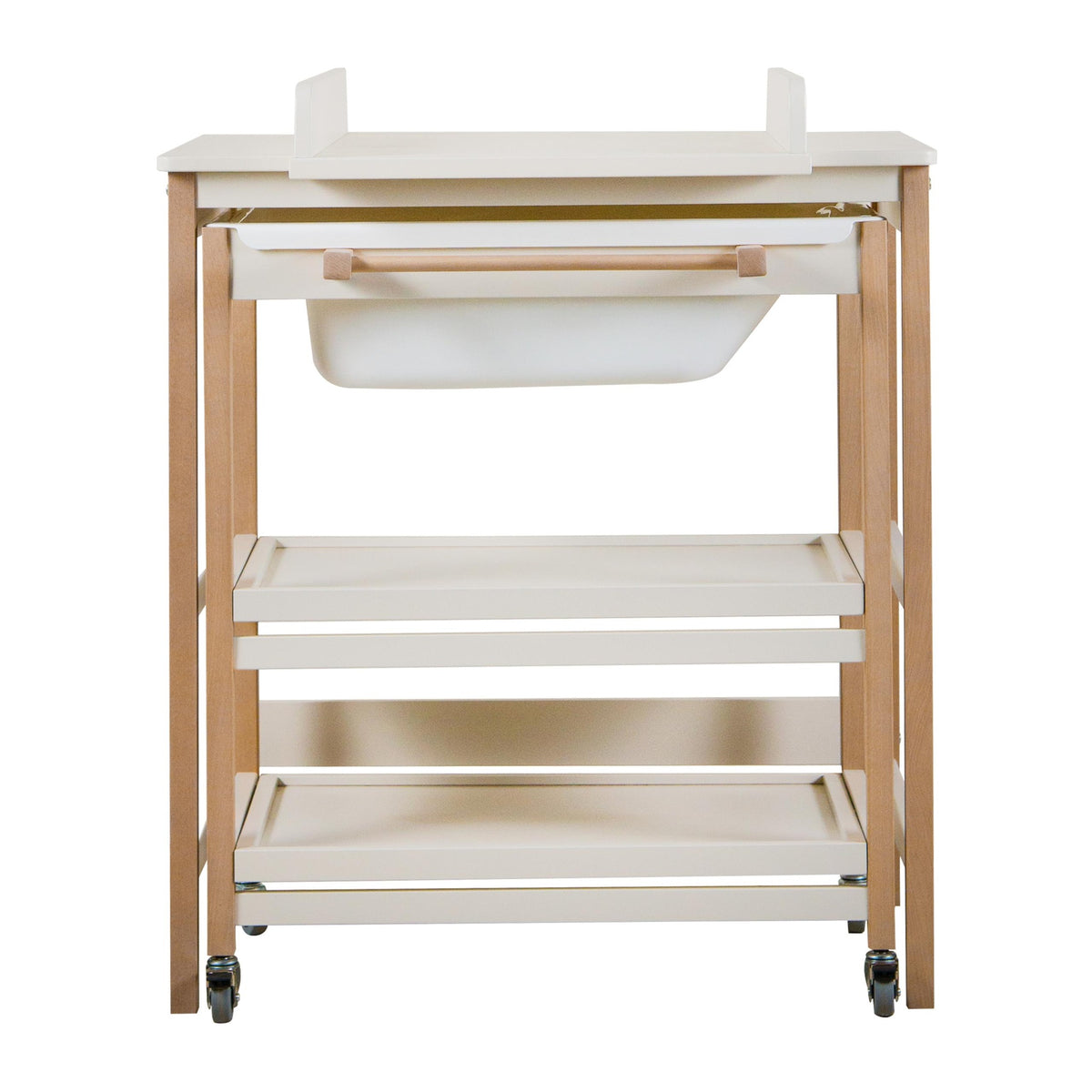 Changing Table Bath Clay Natural