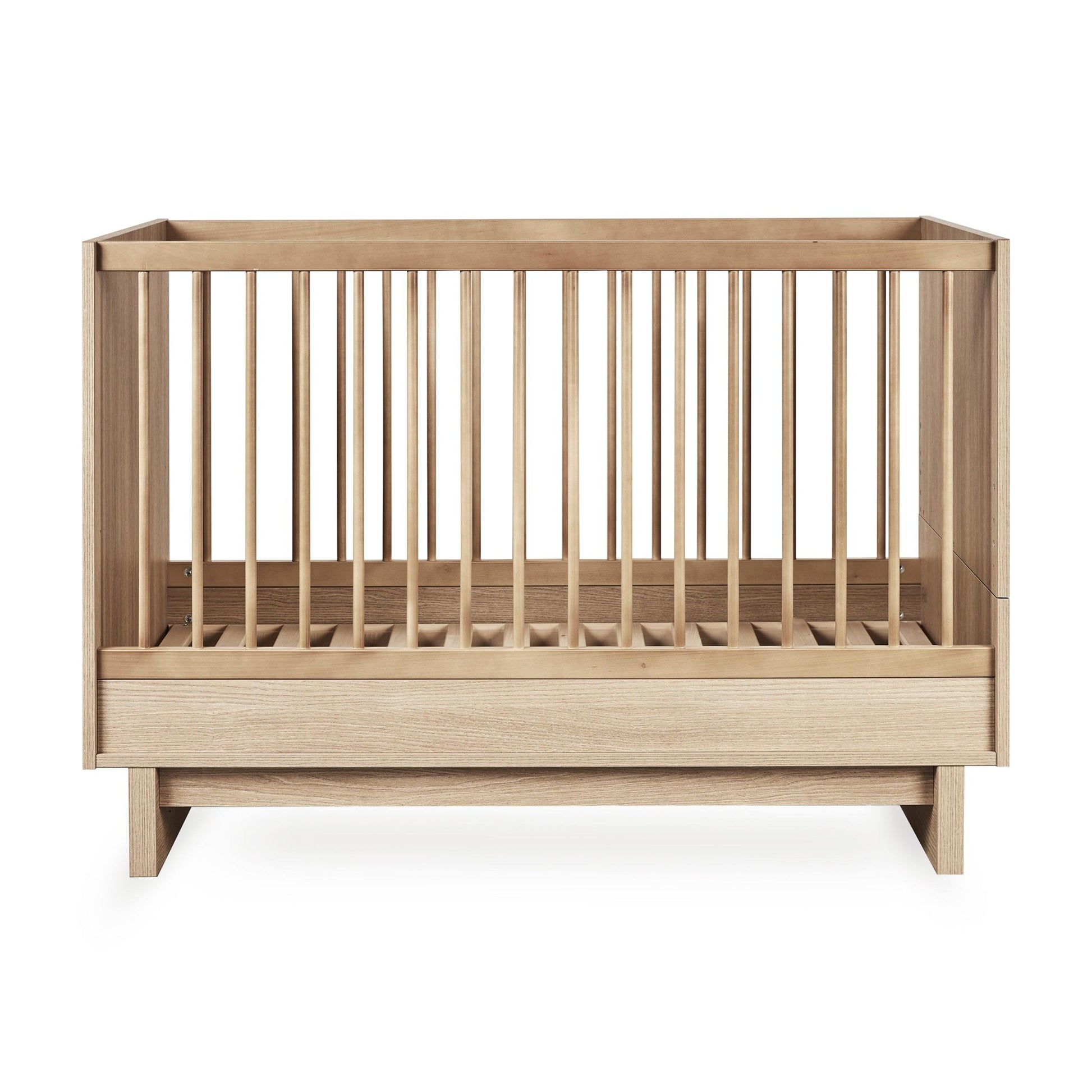Quax Kyo Convertible Cot Bed - 120 x 70 cm - Honey Ash