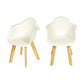 Quax Kids Chairs - 2 Pack - White