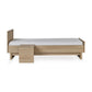 Quax Kyo Convertible Cot Bed - 120 x 70 cm - Honey Ash