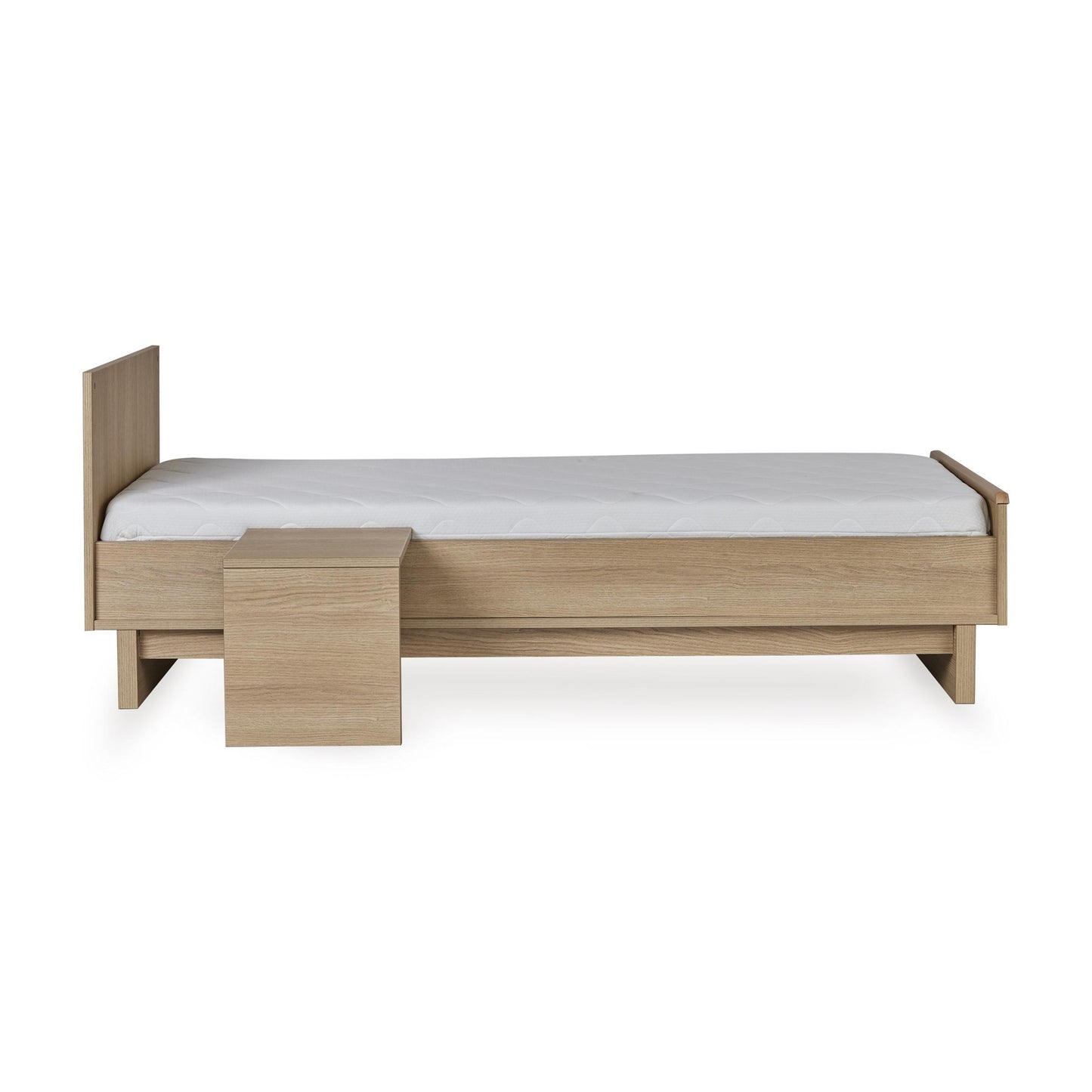 Quax Kyo Convertible Cot Bed - 120 x 70 cm - Honey Ash