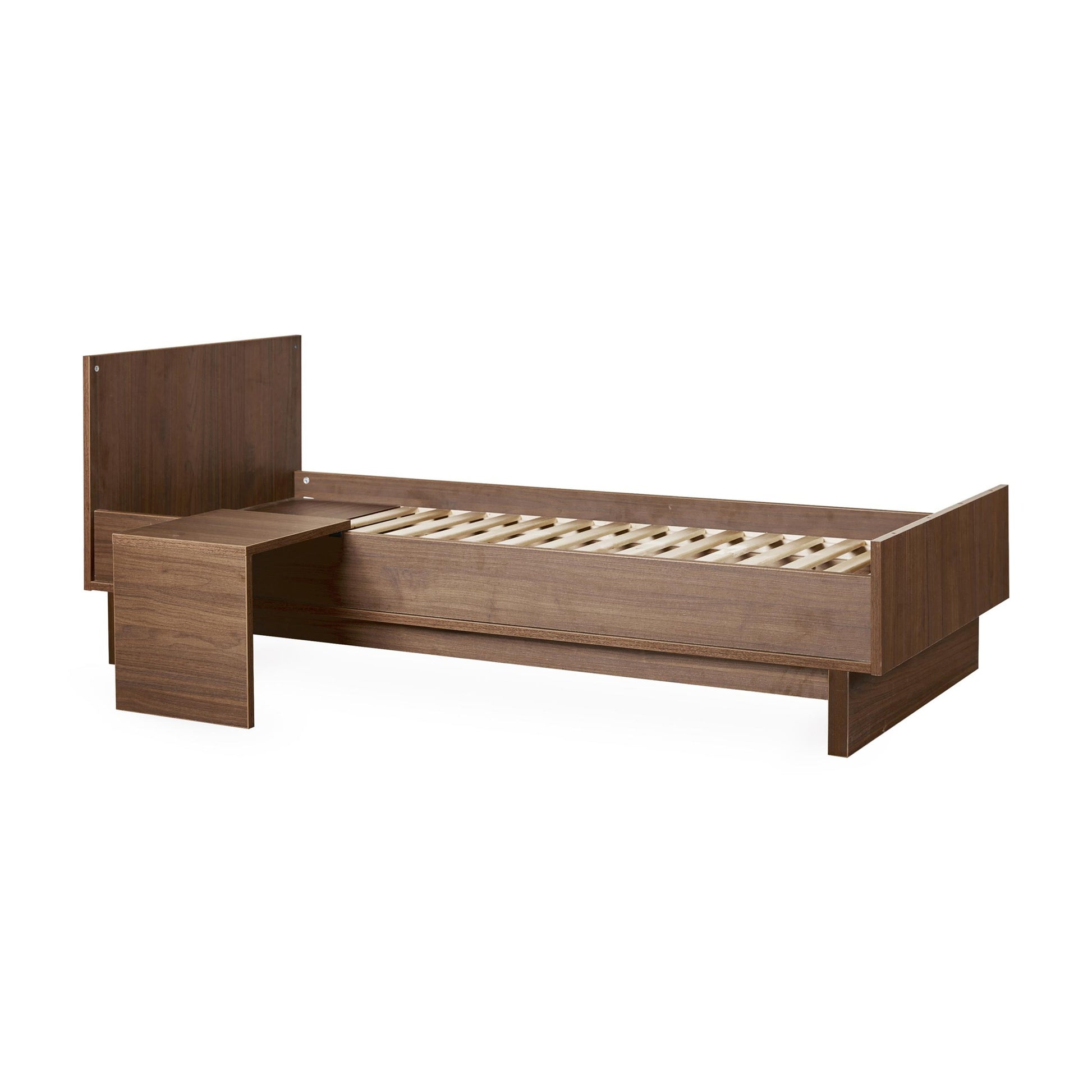 Quax Kyo Convertible Cot Bed - 120 x 70 cm - Walnut