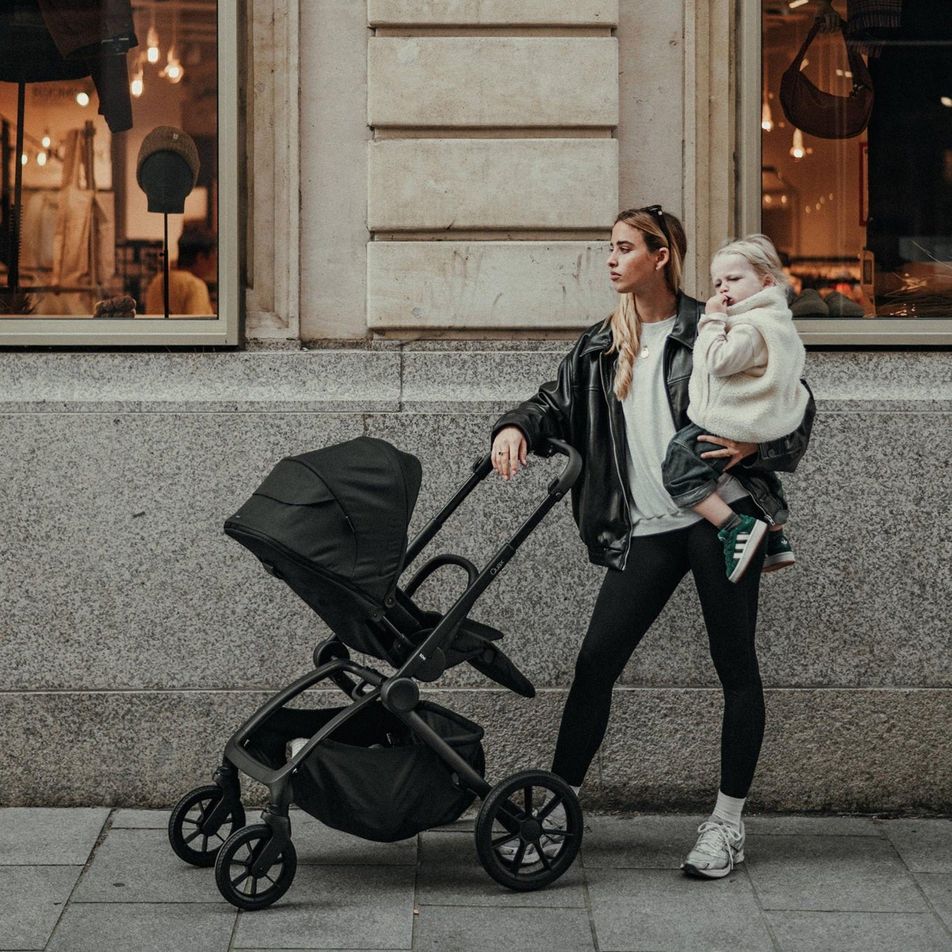 Quax Echo Stroller - Black