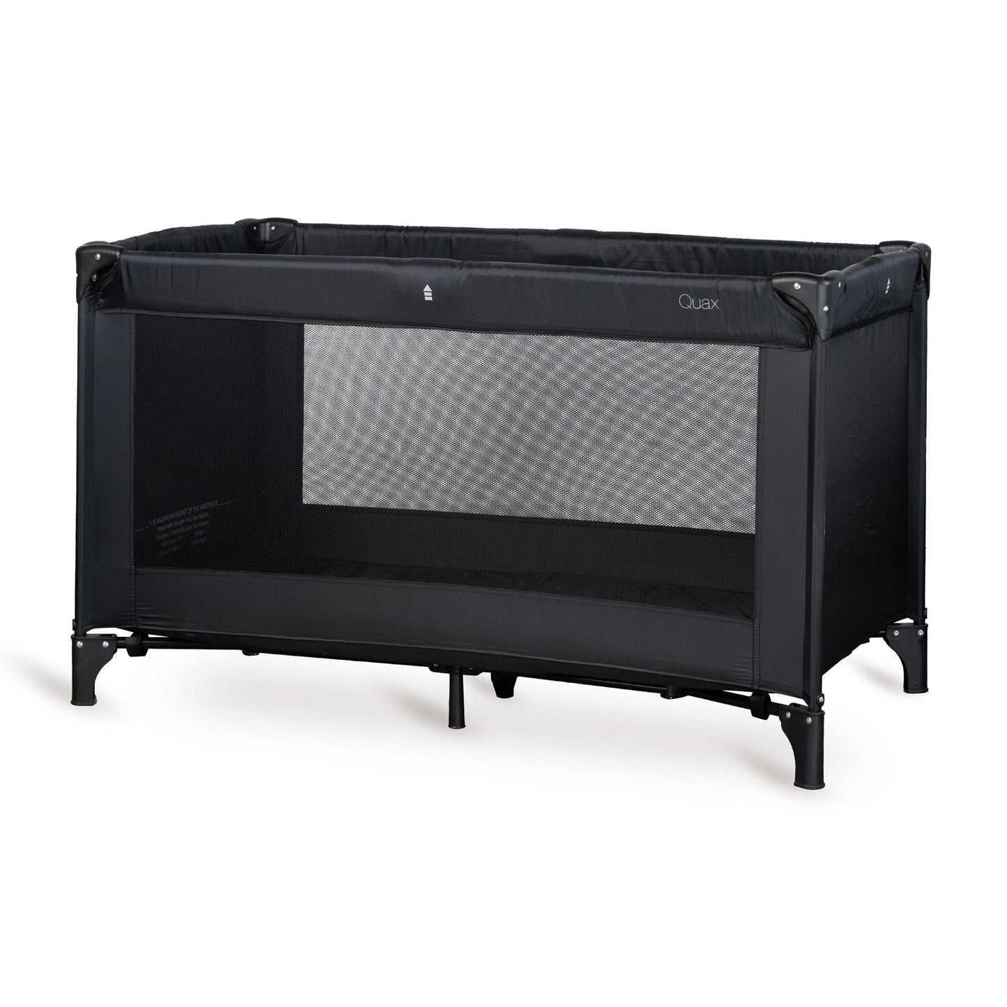 Quax Travel Cot - 120 x 60cm - Black