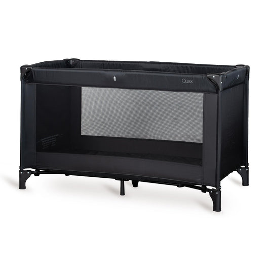 Quax Travel Cot - 120 x 60cm - Black