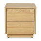 Quax Bedside Table - 2 Drawers - Natural Ash