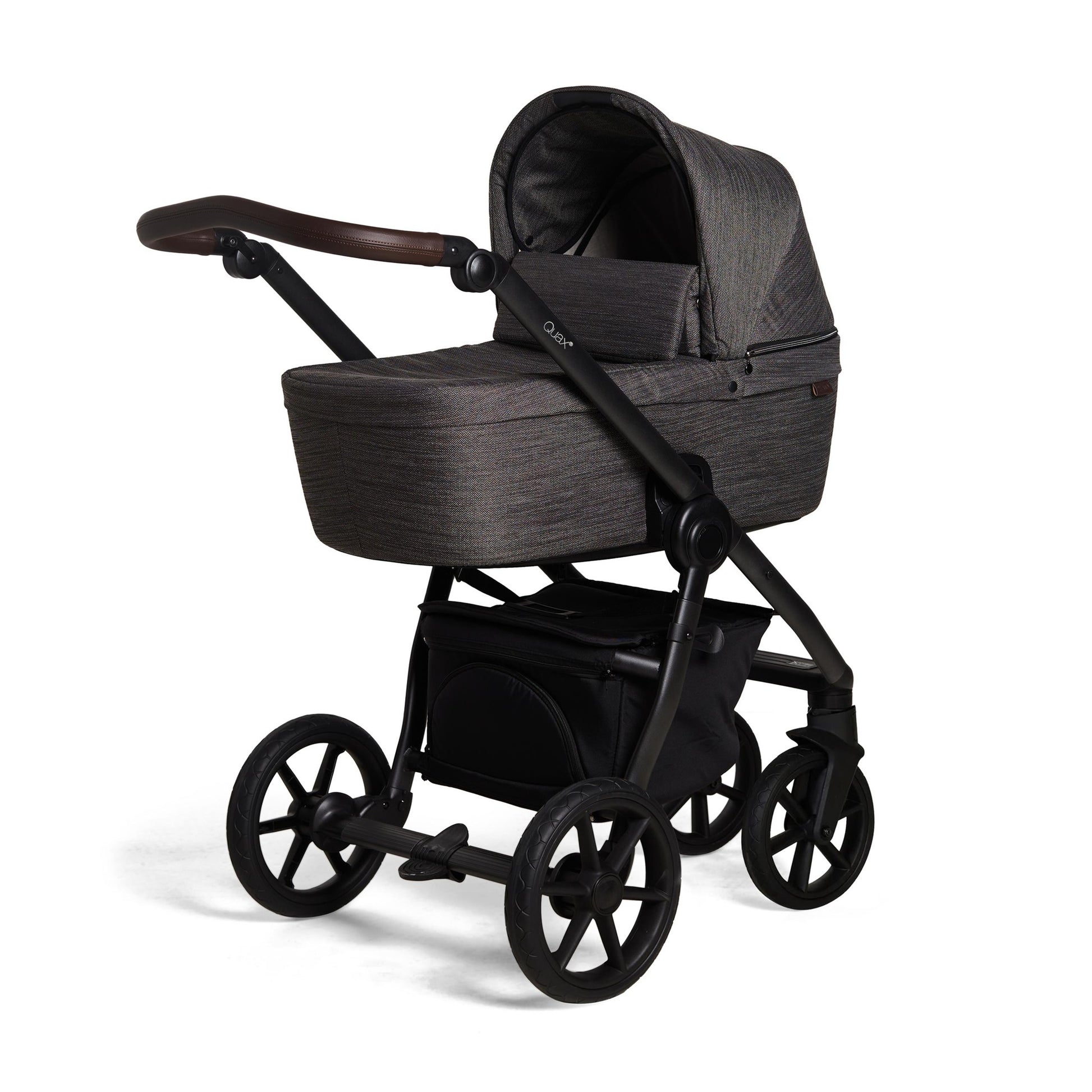 Quax Crooz2 Pram - Chevron Brown
