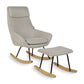 Quax Hocker Rocker Rocking Footstool - Basic/Nordic - Desert