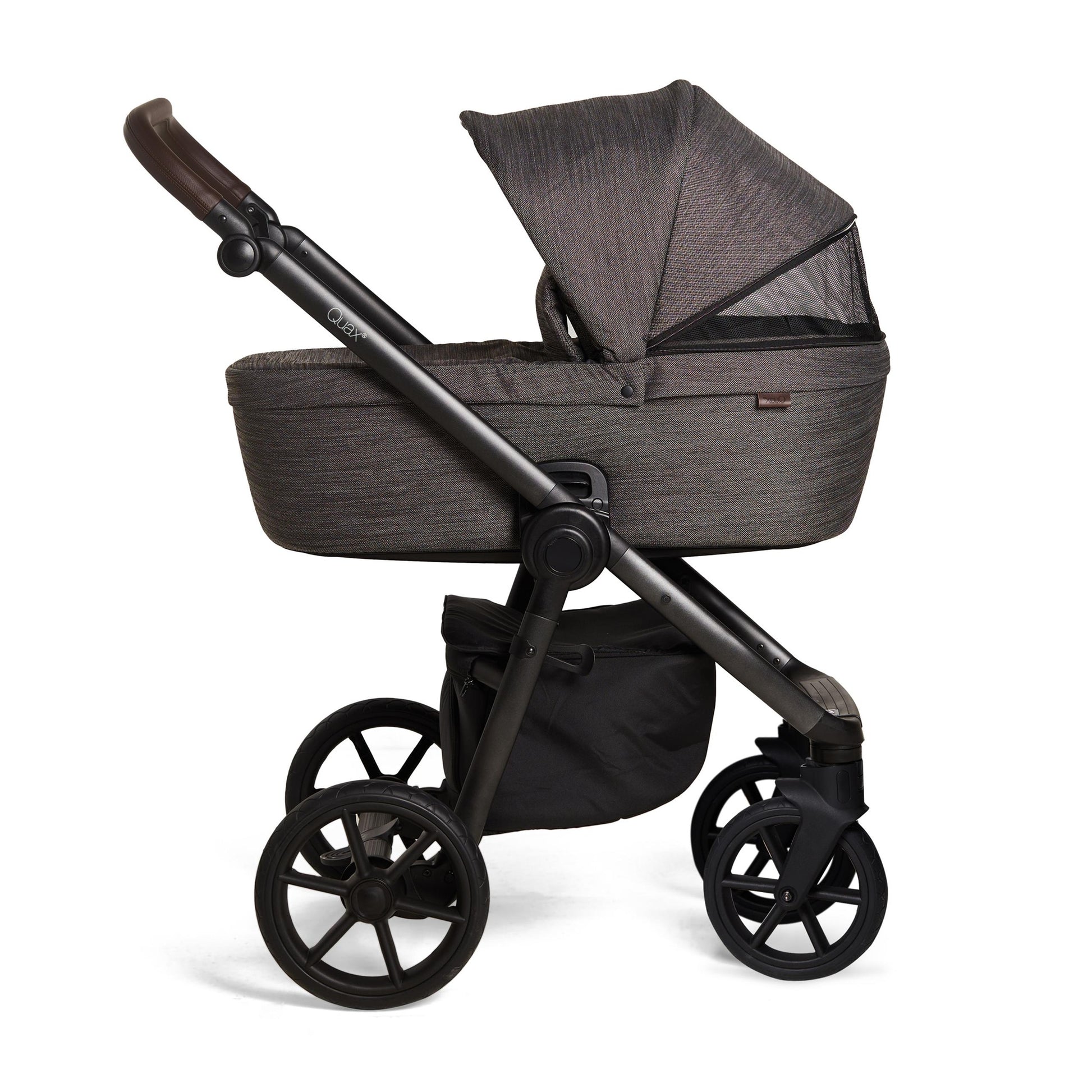 Quax Crooz2 Pram - Chevron Brown