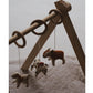 Quax Wooden Baby Gym with Doggy Toys