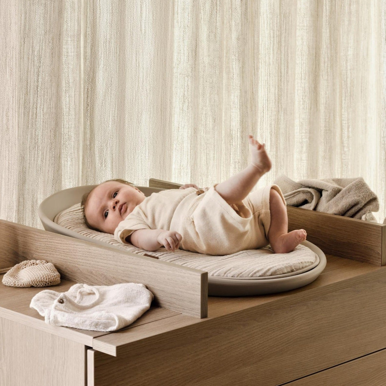 Quax Mamee Changing Mat Cushion - Stripes