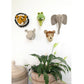 Fiona Walker Monkey Felt Animal Wall Head - Mini