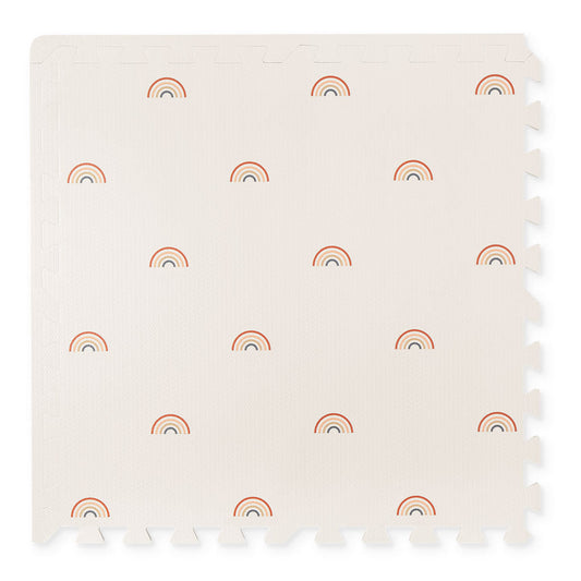 gus + beau Rainbow Foam Playmat Set - Cream