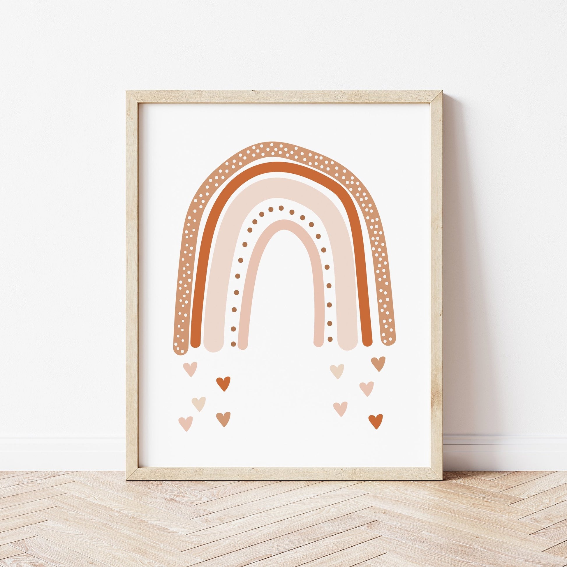 The Little Jones Rainbow Love Print - Boho
