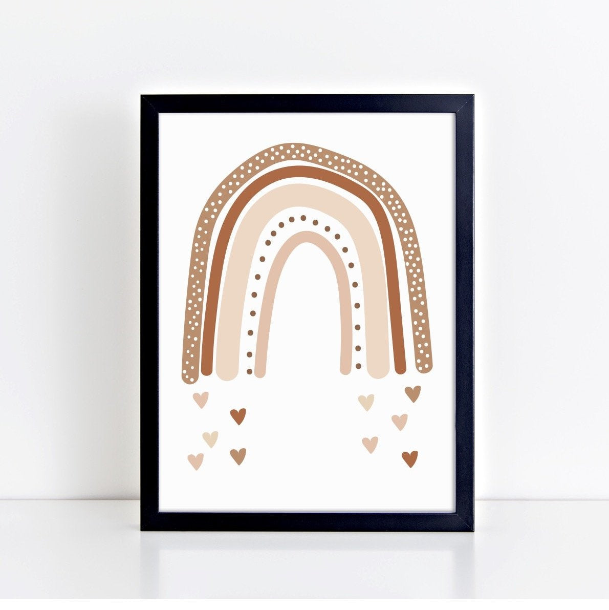 The Little Jones Rainbow Love Print - Boho