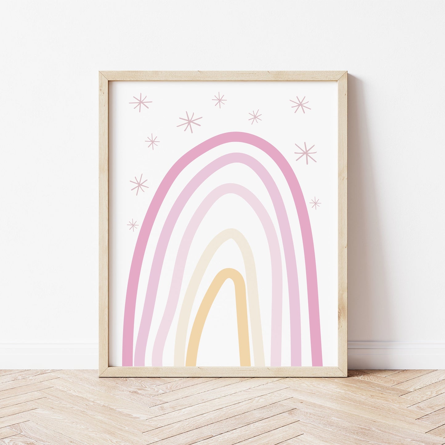 The Little Jones Rainbow Print - Pinks