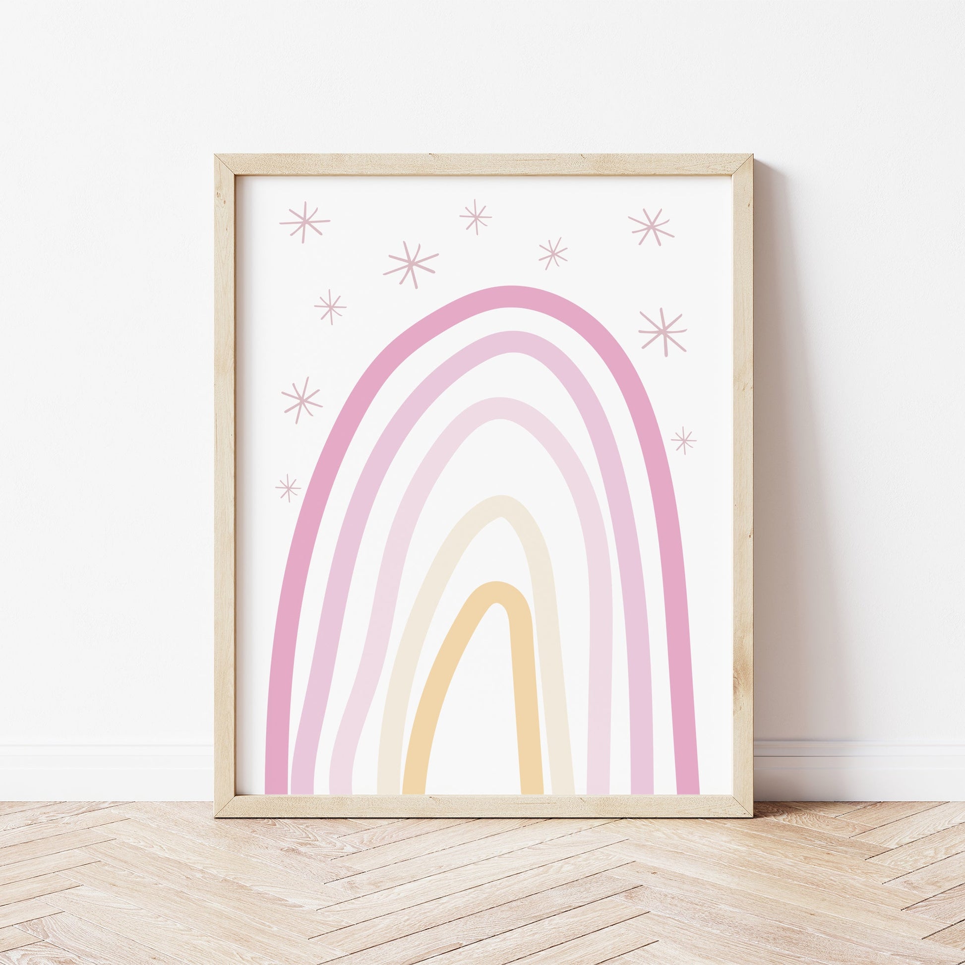 The Little Jones Rainbow Print - Pinks