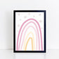 The Little Jones Rainbow Print - Pinks