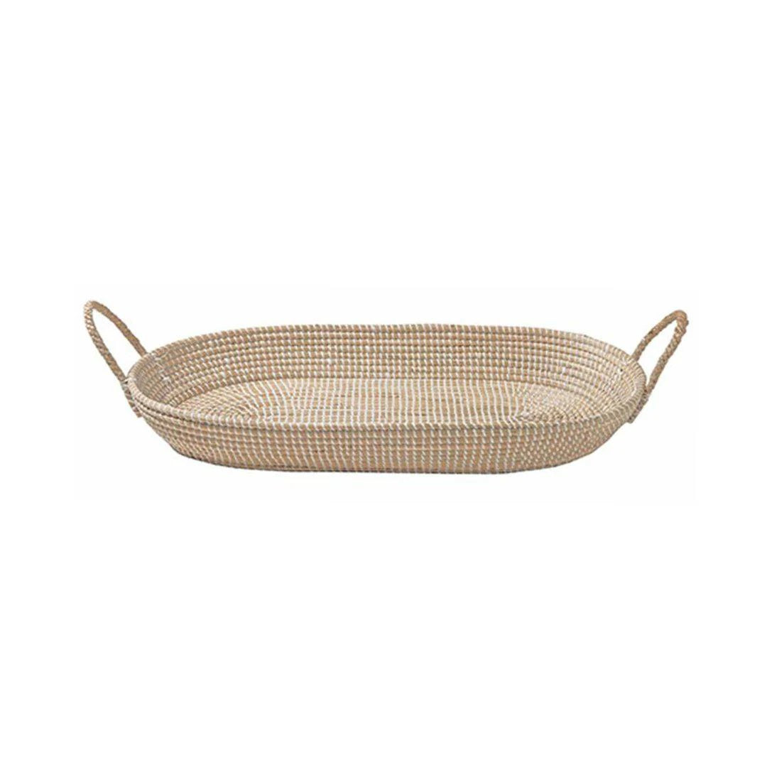 Olli Ella Reva Seagrass Changing Basket