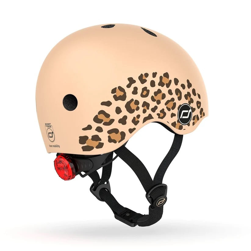Scoot & Ride Helmet - Leopard (XXS-S)