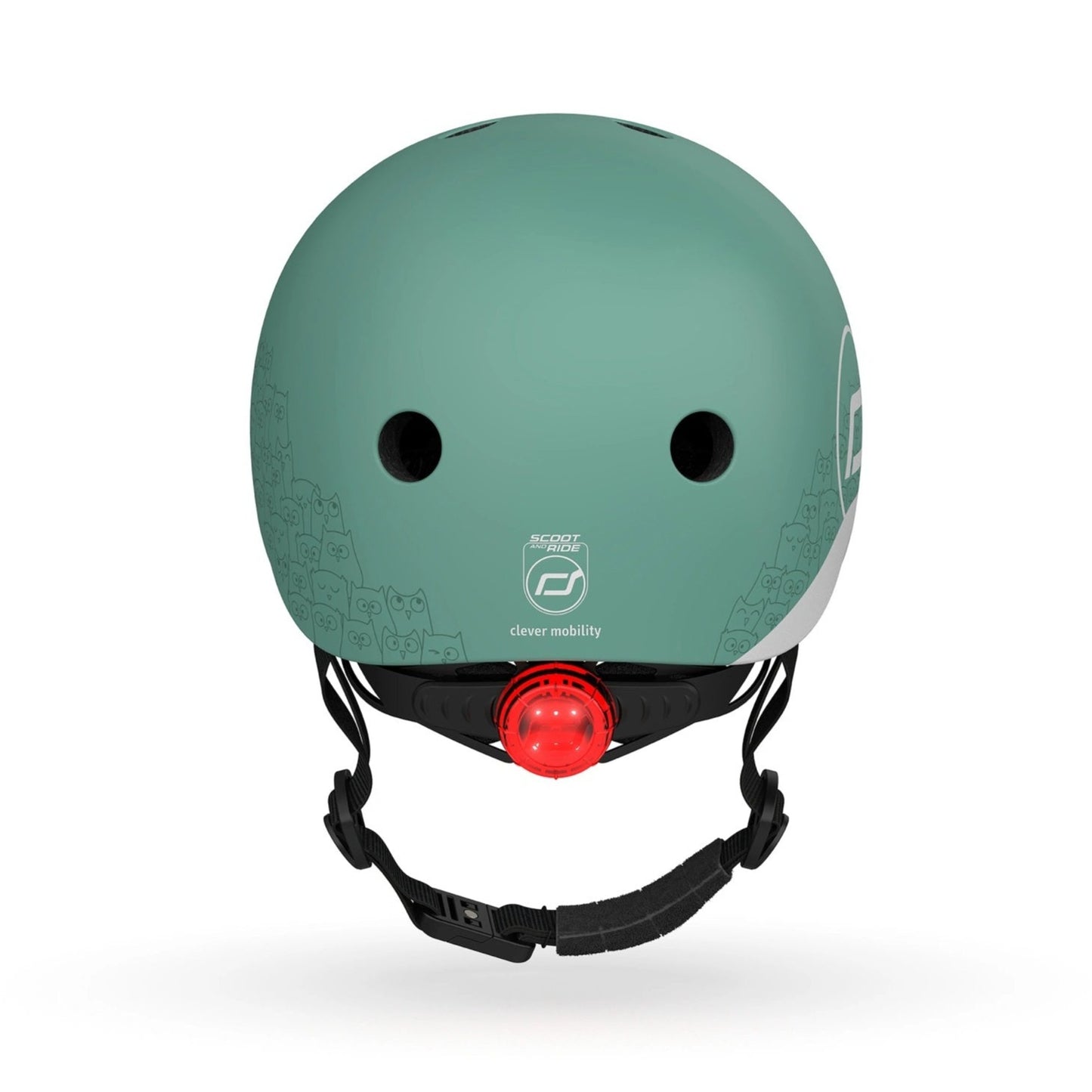 Scoot & Ride Helmet - Reflective Forest (XXS-S)