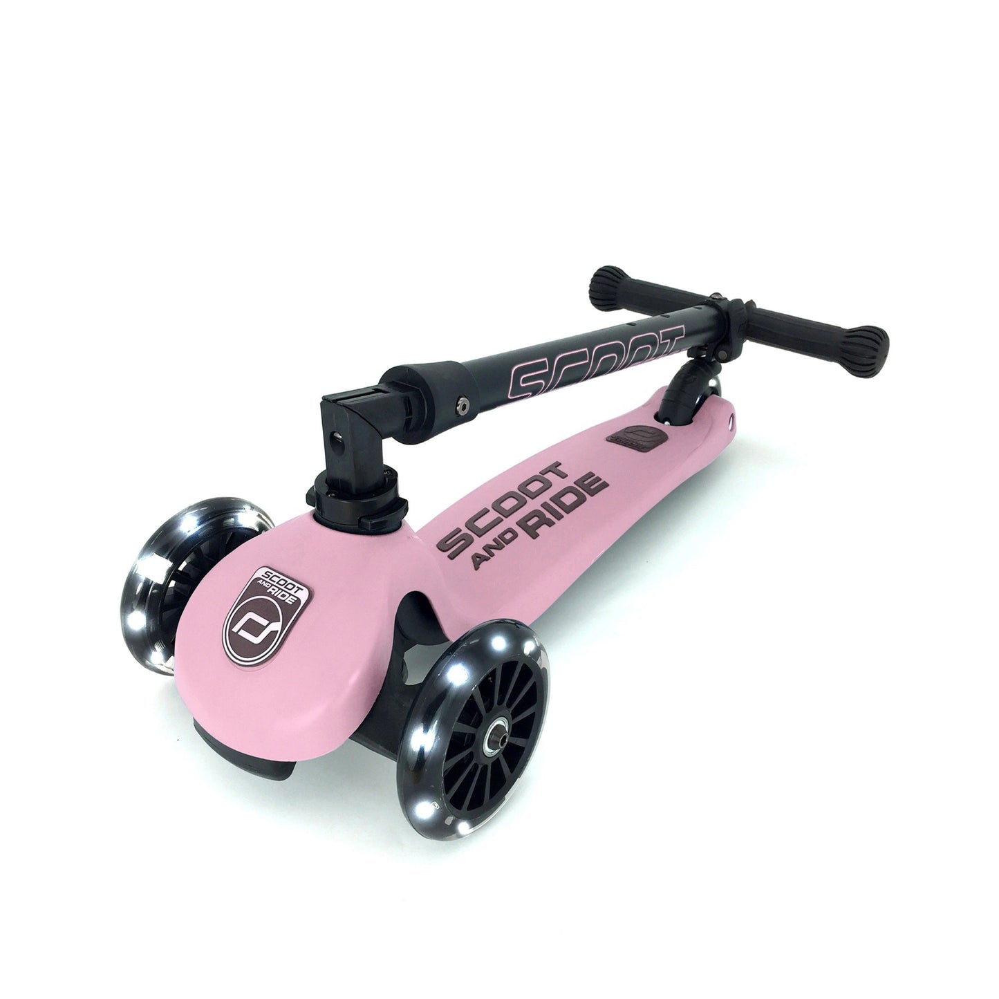 Scoot & Ride Highway Kick 3 LED Scooter - Rose