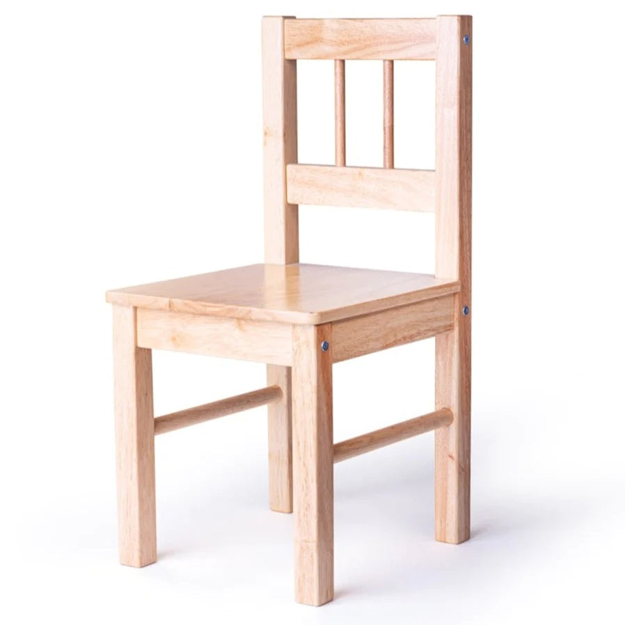 Bigjigs Wooden Children's Chair - Natural