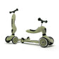 Scoot & Ride Highway Kick 1 Scooter - Olive