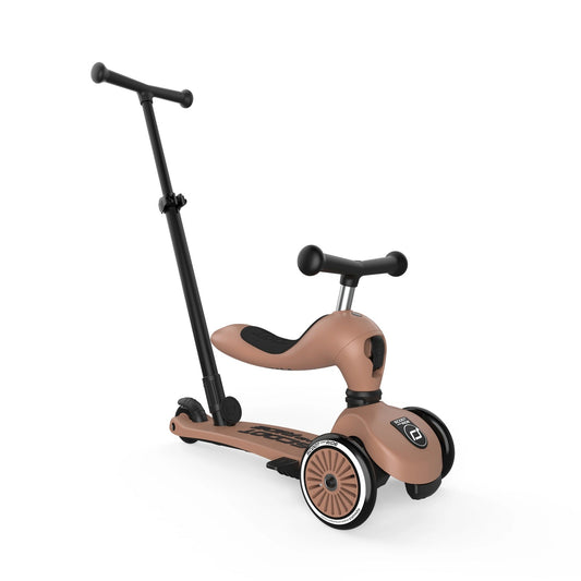 Scoot & Ride Highway Kick 1 'Push & Go' Scooter - Mocha