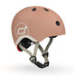 Scoot & Ride Helmet - Mocha (XXS-S)