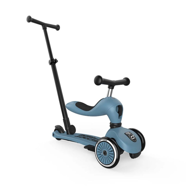 Scoot & Ride Highway Kick 1 'Push & Go' Scooter - Steel