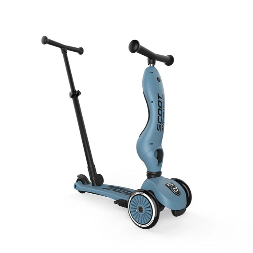 Scoot & Ride Highway Kick 1 'Push & Go' Scooter - Steel