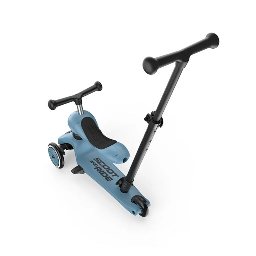 Scoot & Ride Highway Kick 1 'Push & Go' Scooter - Steel