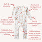 Snuggle Hunny Organic Baby Growsuit - Butterflies