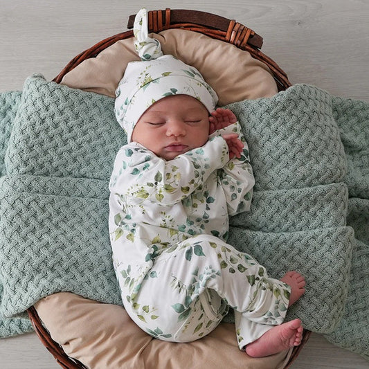 Snuggle Hunny Organic Baby Growsuit - Eden