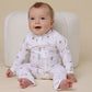 Snuggle Hunny Organic Baby Snugglesuit Convertible Romper - Garden Friends