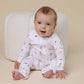 Snuggle Hunny Organic Baby Snugglesuit Convertible Romper - Garden Friends