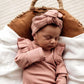 Snuggle Hunny Organic Baby Growsuit - Rose