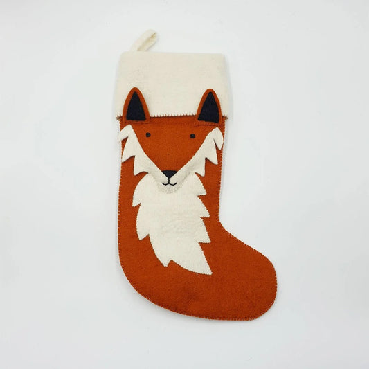 Sew Heart Felt Finlay Fox Christmas Stocking