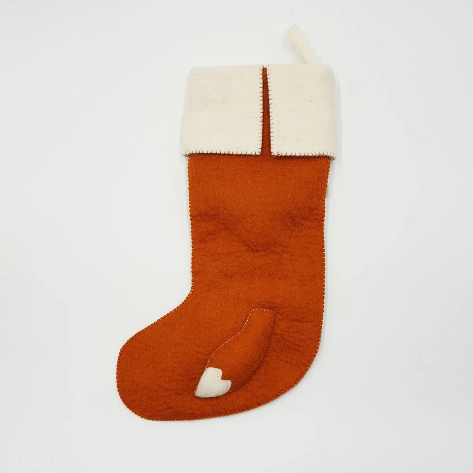 Sew Heart Felt Finlay Fox Christmas Stocking