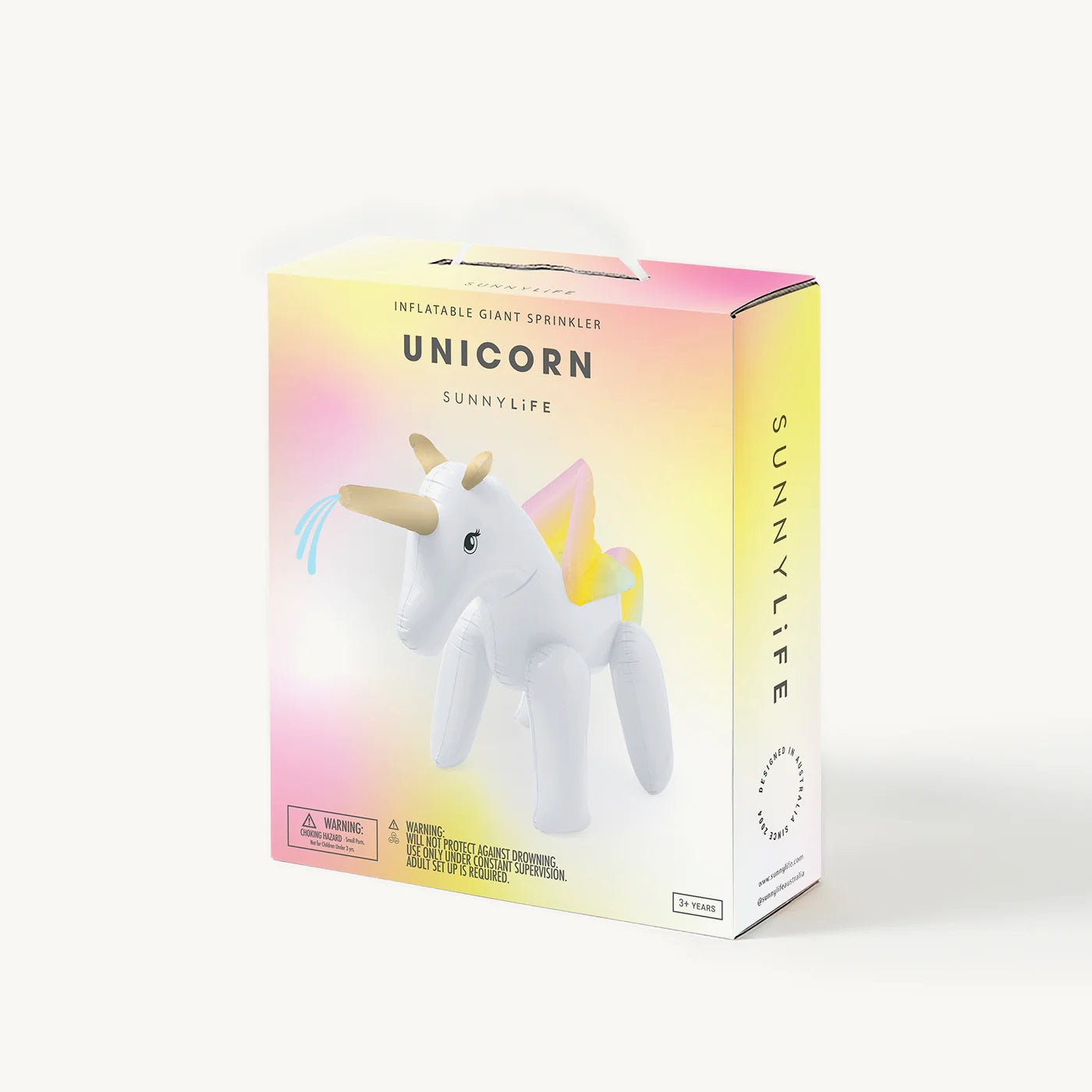 Sunnylife Giant Inflatable Sprinkler - Unicorn